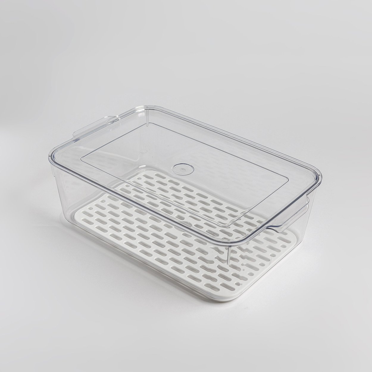 Κουτί αποθήκευσης λαχανικών με καπάκι και στραγγιστήρι (Medium) - Image 6
